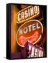 Neon Signs on Fremont Street, Las Vegas, Nevada, United States of America, North America-Richard Cummins-Framed Stretched Canvas