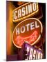 Neon Signs on Fremont Street, Las Vegas, Nevada, United States of America, North America-Richard Cummins-Mounted Photographic Print