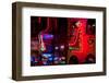 Neon Signs on Lower Broadway Area, Nashville, Tennessee, USA-null-Framed Photographic Print