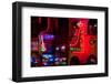 Neon Signs on Lower Broadway Area, Nashville, Tennessee, USA-null-Framed Photographic Print