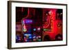 Neon Signs on Lower Broadway Area, Nashville, Tennessee, USA-null-Framed Photographic Print