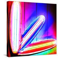 Neon Surf Boards, Miami-Tosh-Stretched Canvas