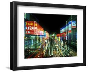 Neon, Tokyo, Japan-Rob Tilley-Framed Photographic Print