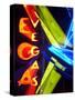 Neon Vegas Sign at Night, Downtown, Freemont East Area, Las Vegas, Nevada, USA, North America-Gavin Hellier-Stretched Canvas