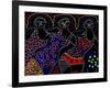 Neonlites (3 Women)-Diana Ong-Framed Giclee Print