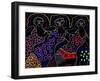 Neonlites (3 Women)-Diana Ong-Framed Giclee Print