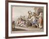 Neopolitans Eating Macaroni; Napolitani Mangia Maccaroni-Saviero Xavier Della Gatta-Framed Giclee Print