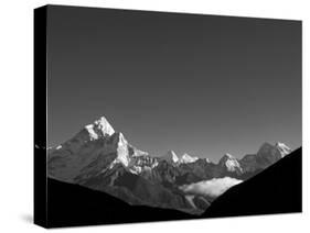 Nepal, Everest Region, Khumbu Valley-Mark Hannaford-Stretched Canvas