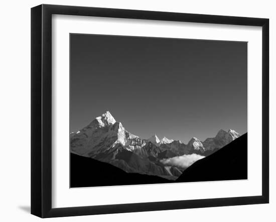 Nepal, Everest Region, Khumbu Valley-Mark Hannaford-Framed Photographic Print