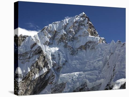 Nepal, Everest Region, Khumbu Valley-Mark Hannaford-Stretched Canvas