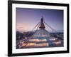 Nepal, Kathmandu, Bodhnath (Boudha) Stupa-Michele Falzone-Framed Photographic Print