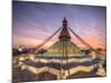 Nepal, Kathmandu, Bodhnath (Boudha) Stupa-Michele Falzone-Mounted Photographic Print