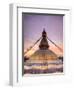 Nepal, Kathmandu, Bodhnath (Boudha) Stupa-Michele Falzone-Framed Premium Photographic Print