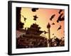 Nepal, Kathmandu, Durbar Square (UNESCO Site)-Michele Falzone-Framed Photographic Print