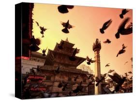 Nepal, Kathmandu, Durbar Square (UNESCO Site)-Michele Falzone-Stretched Canvas