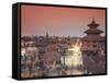 Nepal, Kathmandu, Patan (UNESCO Site), Durbar Square-Michele Falzone-Framed Stretched Canvas