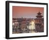 Nepal, Kathmandu, Patan (UNESCO Site), Durbar Square-Michele Falzone-Framed Photographic Print