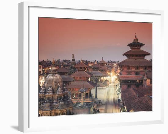 Nepal, Kathmandu, Patan (UNESCO Site), Durbar Square-Michele Falzone-Framed Photographic Print