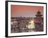 Nepal, Kathmandu, Patan (UNESCO Site), Durbar Square-Michele Falzone-Framed Photographic Print