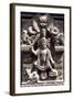 Nepal, Kathmandu Valley, Kathmandu, Detail of Decorations in Kastamandap Temple in Durbar Square-null-Framed Photographic Print