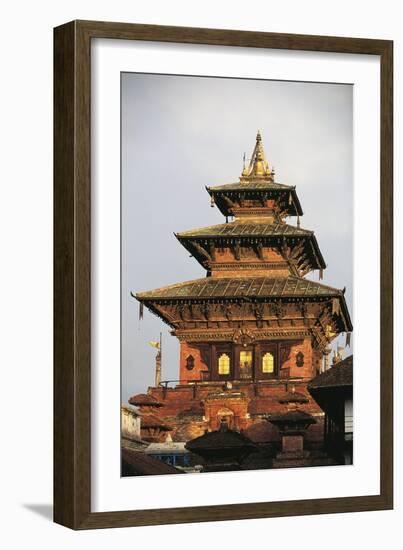 Nepal, Kathmandu Valley, Kathmandu, Durbar Square, Temple of Taleju-null-Framed Giclee Print