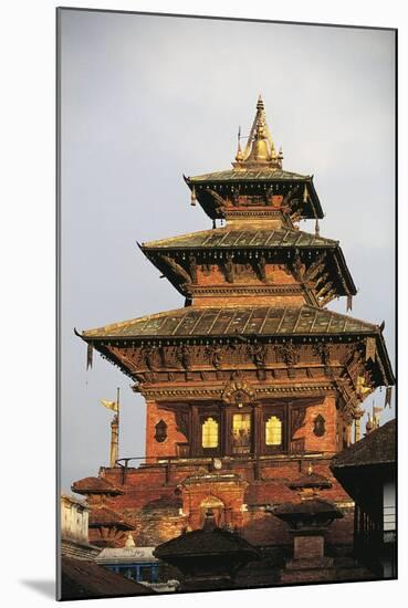 Nepal, Kathmandu Valley, Kathmandu, Durbar Square, Temple of Taleju-null-Mounted Giclee Print