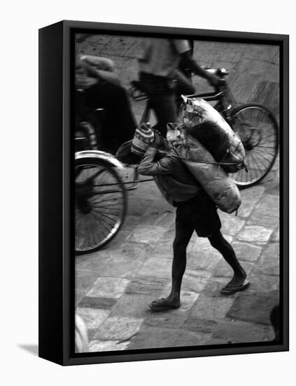 Nepal Kathmandu-Valentine Ward Evans-Framed Stretched Canvas