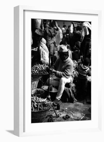 Nepal Kathmandu-Valentine Evans-Framed Photographic Print