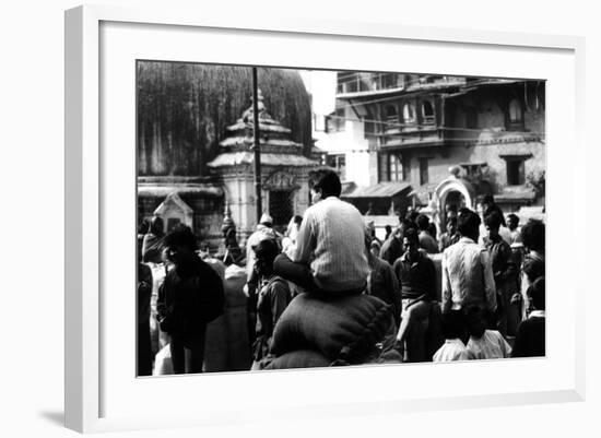 Nepal Kathmandu-Valentine Evans-Framed Photographic Print