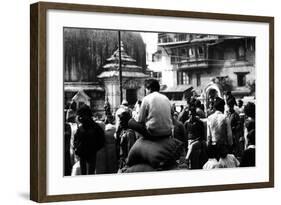 Nepal Kathmandu-Valentine Evans-Framed Photographic Print