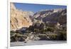 Nepal, Mustang, Chusang. the Old Fort at Chusang, Deep in the Kali Gandaki Gorge.-Katie Garrod-Framed Premium Photographic Print