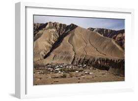 Nepal, Mustang, Ghemi. the Small Village of Ghemi.-Katie Garrod-Framed Photographic Print