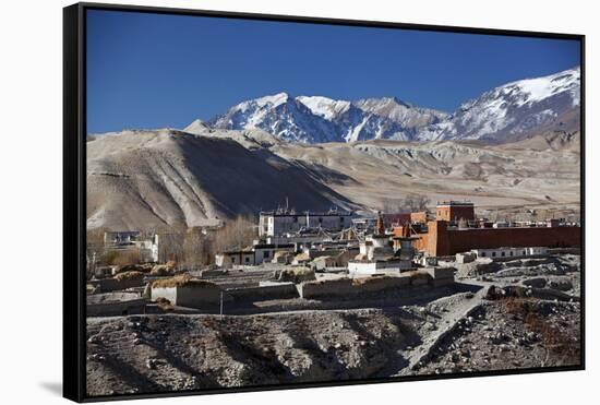 Nepal, Mustang, Lo Manthang. Lo Manthang-Katie Garrod-Framed Stretched Canvas