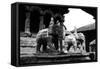 Nepal Patan-Valentine Evans-Framed Stretched Canvas