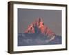 Nepal, Pokhara, Sarangkot, View of Annapurna Himalaya Mountain Range-Michele Falzone-Framed Photographic Print