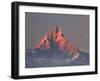 Nepal, Pokhara, Sarangkot, View of Annapurna Himalaya Mountain Range-Michele Falzone-Framed Photographic Print