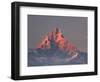 Nepal, Pokhara, Sarangkot, View of Annapurna Himalaya Mountain Range-Michele Falzone-Framed Photographic Print