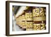 Nepal Prayer Wheels in Khumjung Solukhumbu, Mt Everest, Himalayas-Bill Bachmann-Framed Photographic Print