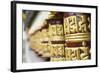 Nepal Prayer Wheels in Khumjung Solukhumbu, Mt Everest, Himalayas-Bill Bachmann-Framed Photographic Print