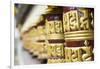 Nepal Prayer Wheels in Khumjung Solukhumbu, Mt Everest, Himalayas-Bill Bachmann-Framed Photographic Print