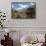 Nepal Valley Reaching Back into the Himalayas with a Chorten-Bill Bachmann-Framed Stretched Canvas displayed on a wall