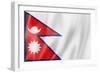 Nepalese Flag-daboost-Framed Premium Giclee Print