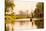 Nepalese gondolier in Chitwan National Forest, Nepal, Asia-Laura Grier-Mounted Premium Photographic Print