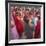 Nepalese Women Celebrating Holi Festival, Bhaktapur, Kathmandu Valley, Nepal-Ian Trower-Framed Photographic Print