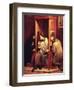 Nepomuk Takes the Confession of the Queen of Bohemia-Giuseppe Maria Crespi-Framed Giclee Print