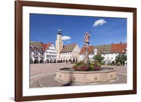 Neptun Fountain-Markus-Framed Photographic Print