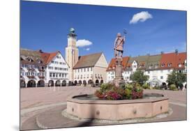 Neptun Fountain-Markus-Mounted Photographic Print