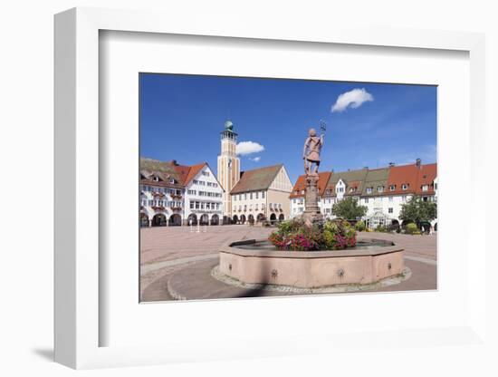 Neptun Fountain-Markus-Framed Photographic Print