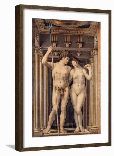 Neptune and Amphitrite, 1516-Jan Gossaert-Framed Giclee Print