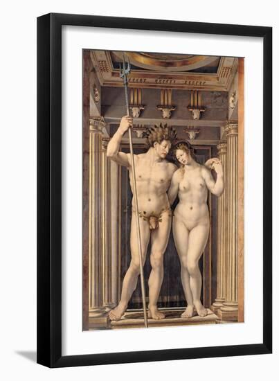 Neptune and Amphitrite-Jan Gossaert-Framed Giclee Print